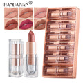 Handaiyan OEM Wholesale Lipstick Set Long Lasting Waterproof Natural Matte Lipstick Custom Private Label Cosmetic Lipstick