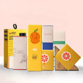 Custom Embossed White Various Colors Print Durable Paperboard Nail Polish Oil Folders Cosmetic Gift Packaging Recyclable