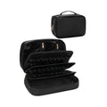 Relavel Lip Gloss Holder Detachable 60 Slots 3 Layer Lipstick Storage Case for Makeup Artists Travel Portable Cosmetic Bag