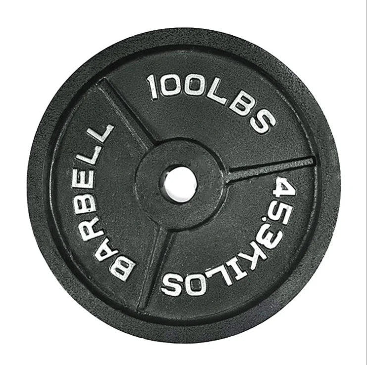 Cast Iron Competition Plates Customized Colors Premium Strength Training Workout Weight Paint Barbell Tray Universal Use S&HFIT