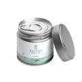 Wholesale Small Round 30g Sliver Matcha Tea Tin Customized Food Grade Coffee Tea Powder Tin Can sealed Airtight Tea Packaging
