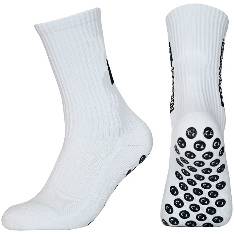 Factory Custom Football Socks With Logo Sport Soccer Socks With Anti-slip Dot.