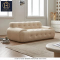 Modern Cloud White Compressed Sectional Sofa Free Shipping American Fabric Furniture for Living Room & Hotel Use Sponge Material