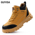 GUYISA  Brand Selling Well and the Factory Manufactures High-quality Anti-smash and Stab-proof Men's Safety Shoes