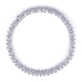 Messi Jewelry MSB-509 14K White Gold Customized Lab Grown Diamond Jewelry Bracelet