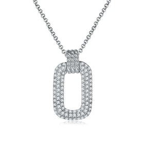Hip Hop Moissanite Pendant S925 Sterling Silver Necklace Fashion Jewelry Pendants Charms