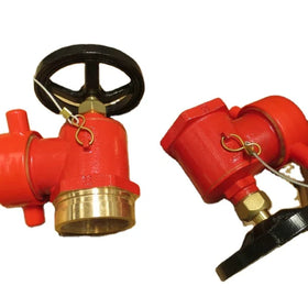Fire Hydrant Valve DN65 Bronze Body 27BAR Pressure Australian Standard Water Landing Valve with NSW/QRT/SART/STORZ Outlets