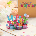 Paper Greeting Card Custom Colorful Gift 3d Birthday Invitation Card for Kids