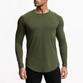 Compression Shirt Quick Dry Running T-shirt Men Long Sleeve Sport Tops Male Gym Clothing Fitness Bodybuilding Workout Tops