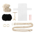 Hot Sale 1 Set DIY Cross Stitch Purse Needlepoint KitsCute Purse Crossbody Stitch Kits for Beginners Make Kids and Adults