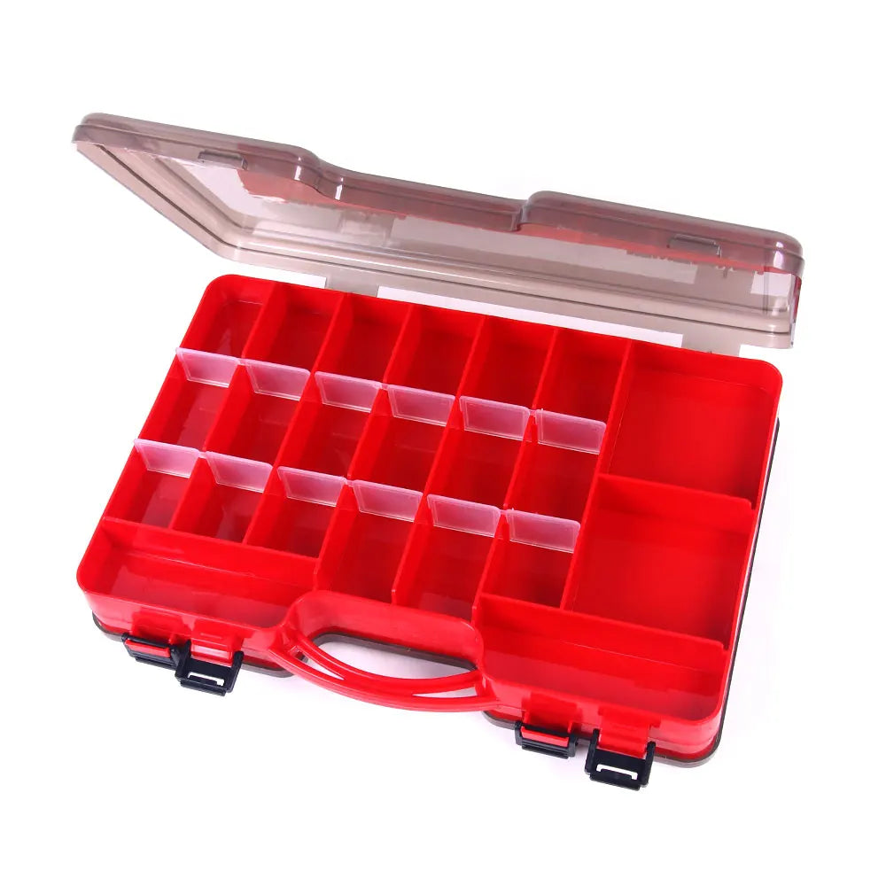 Waterproof Double Side Bait Lure Storage Boxes Lure Fishing Tackle Boxes