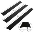 LifeTop Adjustable 21/25/30in White Silicone Kitchen Utensils Non-Stick Cooktop Gas Filler Strip Counter Gap Covers Stove High