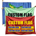 Factory Wholesale Decorative Custom Material Advertising Flags Custom Flag 8X5