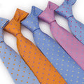 Fashion Polk Dot Silk Ties for Men Business Polyester Men's Luxury Ties Necktie for Men