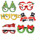 Wholesale Christmas Decorations Snowman Antlers Christmas Glasses Christmas Ornaments Adult Children's Toys