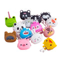 Fast Delivery Print Logo Cartoon Coin Purses Silicone Waterproof Mini Wallet Storage Bag for Kids