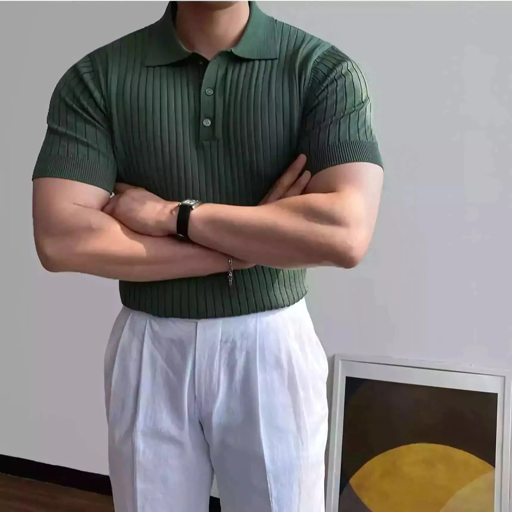 Custom Logo Summer Men's High Quality Breathable Pattern Type Solid Short  Athletic Sports Golf Polo Shirts