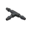 Garden Micro-Drip Irrigation 3mm Hose Barbed Tee  Adapter Connector Plastic Hose Barbed Fittings
