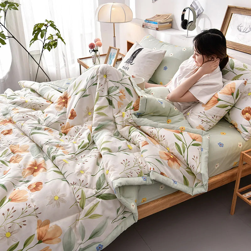 Quilted Organic OEKO-tex Certified Eco-Friendly Embroidered Waterproof Bed Pad Fitted Bedsheet Mattress Cover for Hotel Home Use
