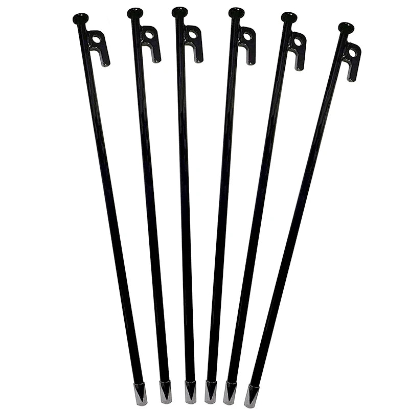 20cm 30cm 40cm Iron Tent Stakes for Camping Hiking Backpacking Nailing Large Tents Tarps