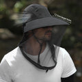 Summer Outdoor UV Sun Protective Fishing Hat Anti-Mosquito Insect Proof Breathable Polyester Mesh Face Cover for Camping Hiking