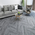 4mm 4.5mm 5mm 6mm 8mm Vinyl Click Chevron Fishbone ABA Hybrid  Oak Parquet Wood SPC Flooring Herringbone