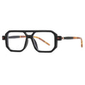 Men's Retro Optical Frame Eyeglasses Fashion Square AC Lens Material Solid Pattern Anti-Blue Wholesale