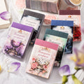 50pcs/pack Sticker Book Romantic Prologue Series Dreamy Background Handbook Material Stickers