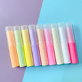 LZ Pack Low MOQ 100pcs Multri Colors PP DIY 3g Wholesale Lip Balm Containers Custom Logo Slim Lip Balm Tubes