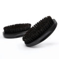 Popular Natural Wooden & Boar Bristle Black Beard Brush Square Cushion with Boar Bristle for Home Use Salon Wholesale Promotion