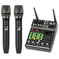 Depusheng UF5-M 4 Channel Professional Digital Audio Music Mixer DJ Mixer Controller