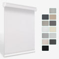 Bedroom Blackout Smart Roller Shade Electric With Remote Solar Powered Automation Indoor Window Motorized Roller Blinds