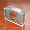 RAY YI UV Resistance Magnetic Lid Acrylic Display case Protector Box for Nintendo 64 N64 Video Game Cartridge