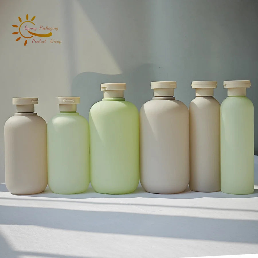 ECO Friendly Recyclable 200ml 300ml 500ml Matte Surface Shampoo and Conditioner Bottle