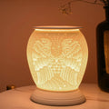 Ceramic Oil Fragrance Bunner Home Spa Aromatherapy Modern Design Porcelain Electric Candle Melt Wax Warmer