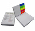 263 PET Flags Assorated Sticky Note Books-blank Sticky Pad