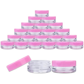 Wholesale 50pcs Jars Top Quality Round Clear Jars with Lids 4 oz 250 ml Cosmetics Plastic Jar Containers