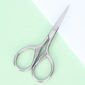 Best Selling Professional Beauty Tools Stainless Steel Manicure Scissors Eyebrow Beard Grooming Sharp Tip Straight Tailor Work