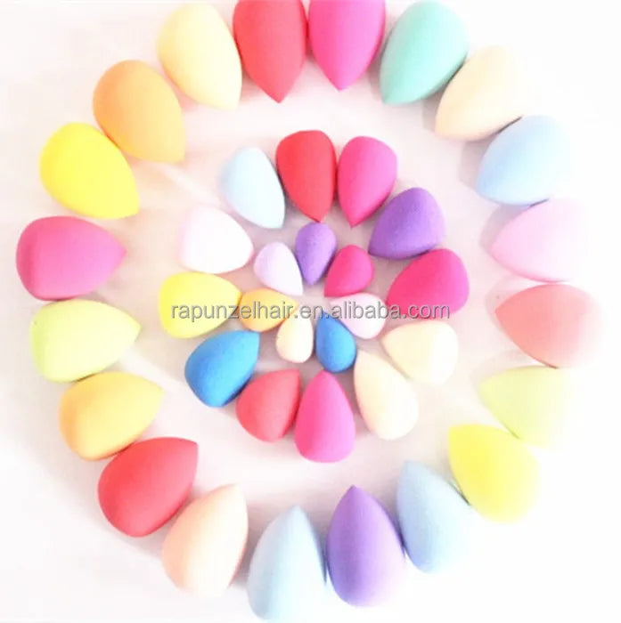 Women's Water Drop Shape Foundation Makeup Sponge Blending Applicator 40x60mm Washable for Face Cosmetics