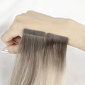 LeShine for Ombre Remy Tape Hair Extensions Double Drawn Skin Weft Russian Hair Salon Quality