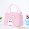 Factory Wholesale Cute Cartoon Design Eco-friendly Polyester Solar Panel Thermal Waterproof Lunch Cooler Bag for Food Delivery