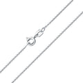 Cable Chain Necklace 18K Gold Cable Chain Necklace 18K White Gold Chains