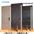 China Fire Doors Factory Custom 30 Minutes Fire Door Luxury Hotel Rooms Doors in 5 Star for Hotel Projects
