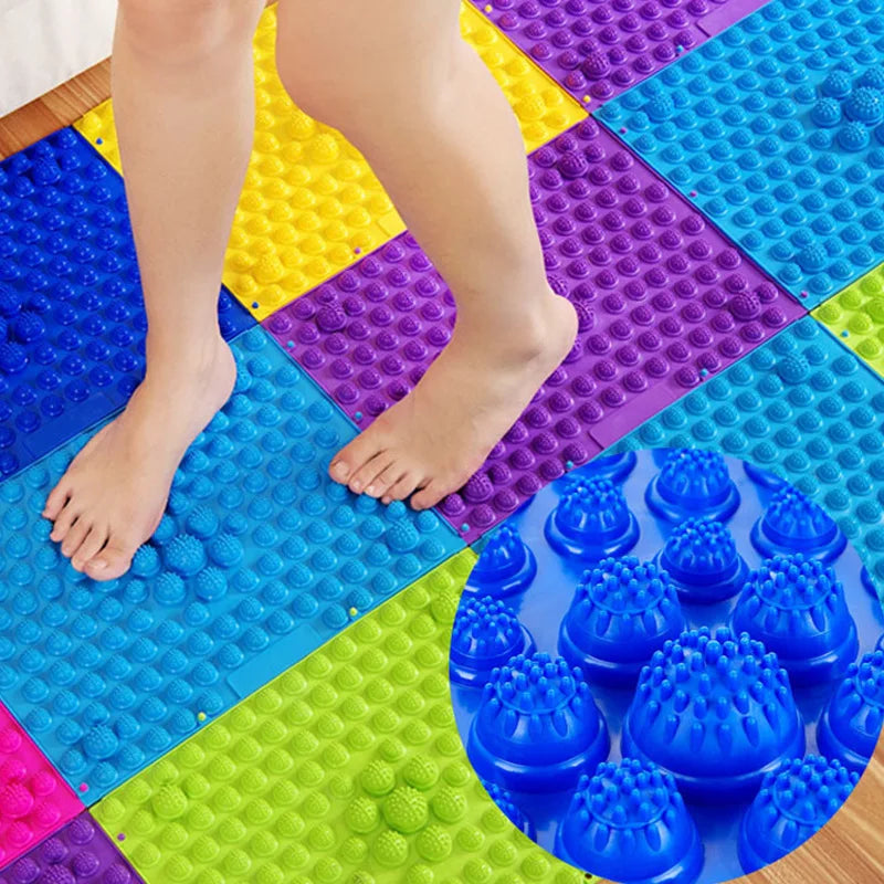 CHENGMO SPORTS Hot Sale Free Sample Cushion High Quality Toe Pressure Relaxing Acupressure Cushion Multicolor Foot Massage Pad