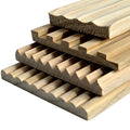 MUMU Design Stylish Preium and Eco-Friendly Slat Wall Panels Knot Free Wood for Residential and Commercial Spaces