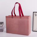Premium Laminated Non Woven Bag Glossy Matte Finish Custom Logo Luxury Shopping Bag with Sturdy Handles