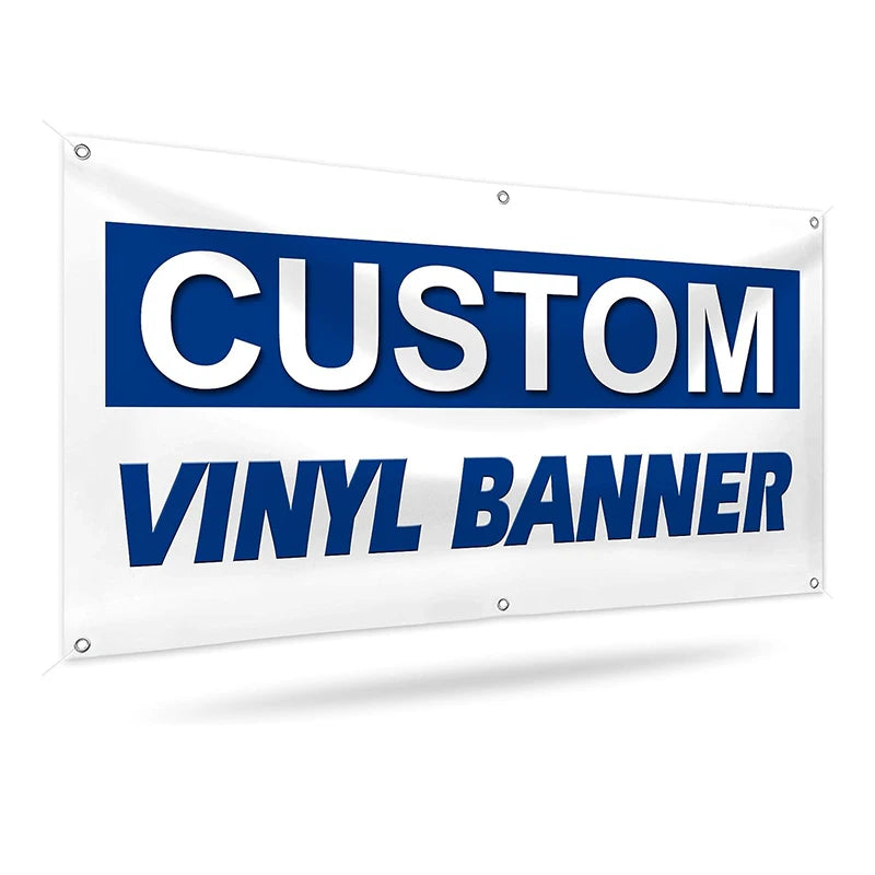 Durable Waterproof Wholesale 13OZ Any Size Mesh Fabric Banners Outdoor Advertising Custom PVC Vinyl Banner