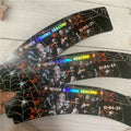 Gold Silver Foil Printing Cupsleeve Custom Printed Takeaway Laser Paper Cup Sleeves