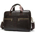 Custom Men Business Office Genuine Leather Laptop Briefcase Handbag Men Bag Soft Leather Messenger Bag Briefcase for Men