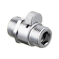 G1/2 Brass Connection Chrome Water Toilet Shattaf Bidet Sprayer Control On-off Angle Valve